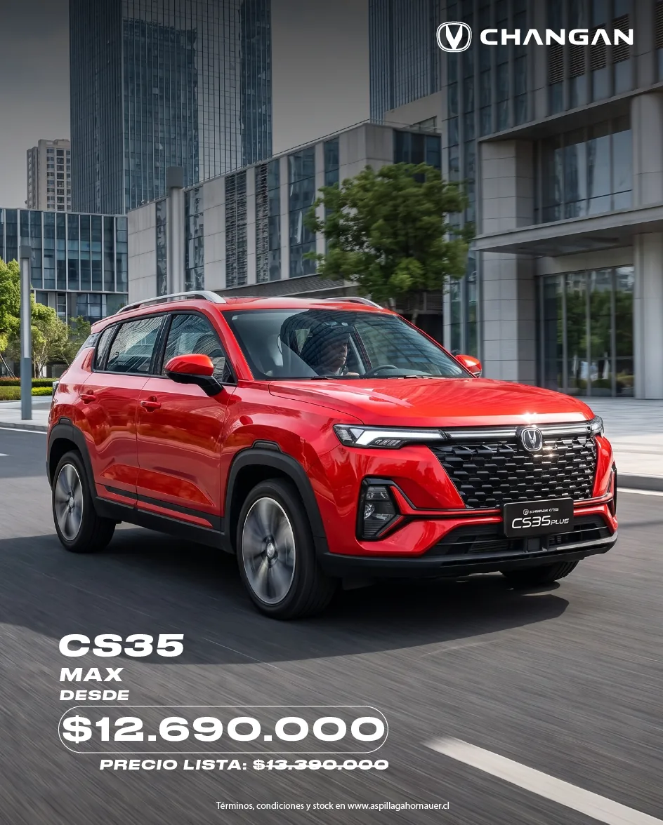 Changan CS35 Max desde $12.690.000
