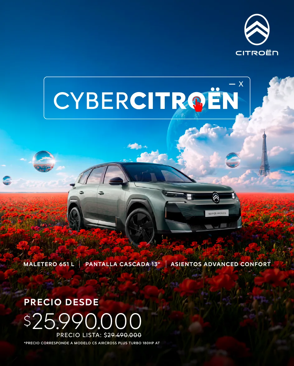 Citroën New C5 Aircross Plus Turbo 180HP AT desde $25.990.000